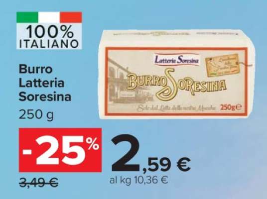 Burro Latteria Soresina