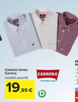 CAMICIA UOMO CARRERA