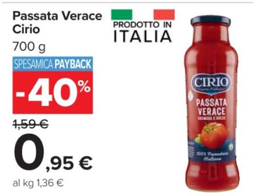 Passata Verace Cirio
