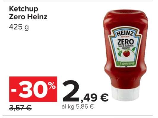 Ketchup Zero Heinz