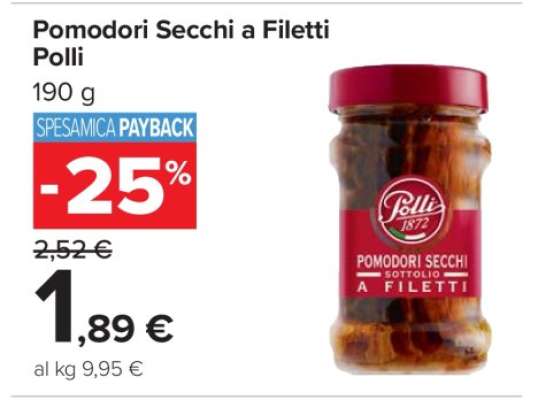 Pomodori Secchi a Filetti Polli