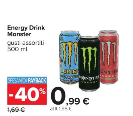 ENERGY DRINK MONSTER