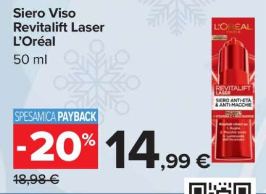 Siero Viso Revitalift Laser L’Oréal