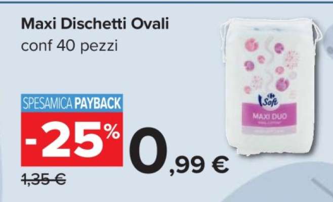 Maxi Dischetti Ovali