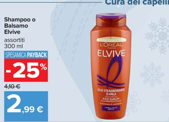 Shampoo o Balsamo Elvive