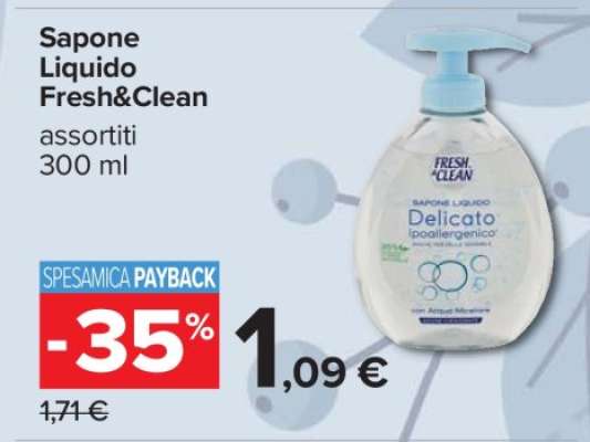 Sapone Liquido Fresh & Clean