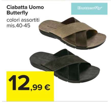 Ciabatta Uomo Butterfly