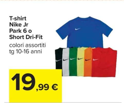 T-shirt Nike Jr Park 6 o Short Dri-Fit