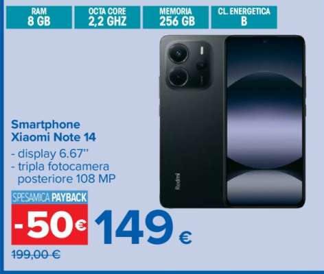 Smartphone Xiaomi Note 14