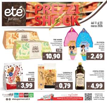 Volantino Eté - 11/3/2026 - 23/3/2026.