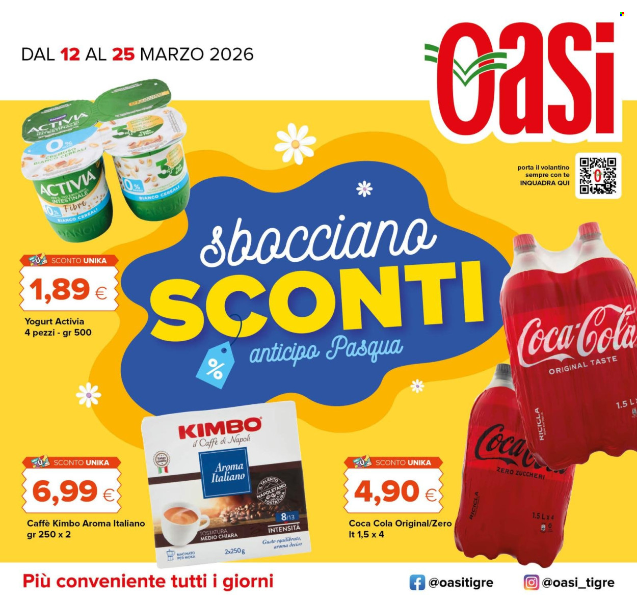 Volantino Oasi - 12/3/2026 - 25/3/2026. Pagina 1