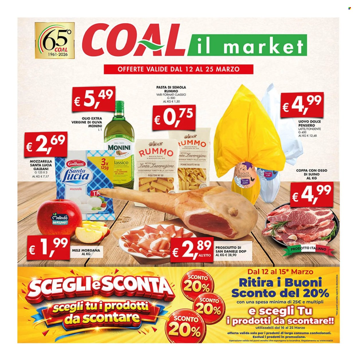 Volantino COAL - 12/3/2026 - 25/3/2026. Pagina 1