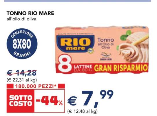 TONNO RIO MARE