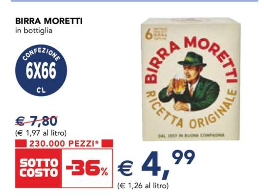 BIRRA MORETTI