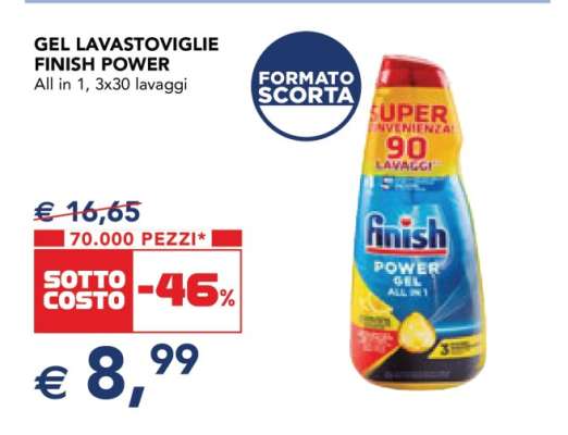 GEL LAVASTOVIGLIE FINISH POWER