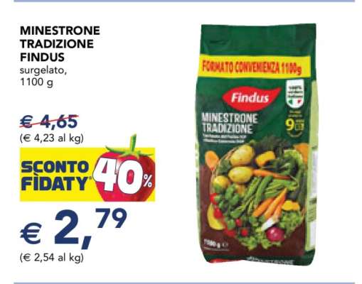 MINESTRONE TRADIZIONE FINDUS