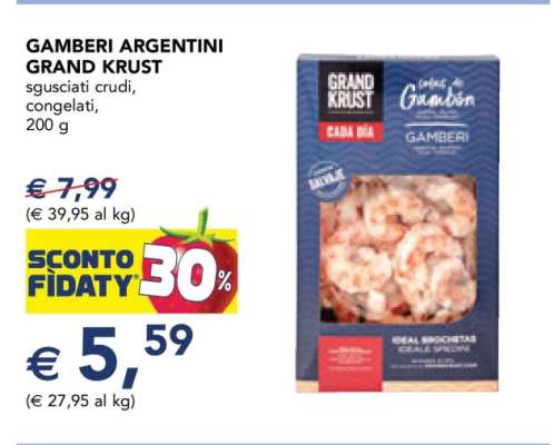 Gamberi Argentini Grand Krust