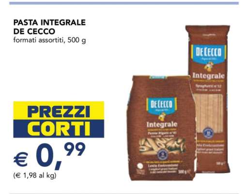 Pasta Integrale De Cecco