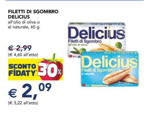 Filetti di Sgombro Delicius