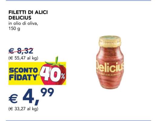 Filetti di Alici Delicius
