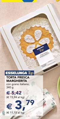 TORTA FRESCA MARGHERITA