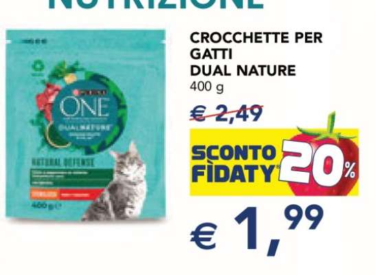 CROCCHETTE PER GATTI DUAL NATURE