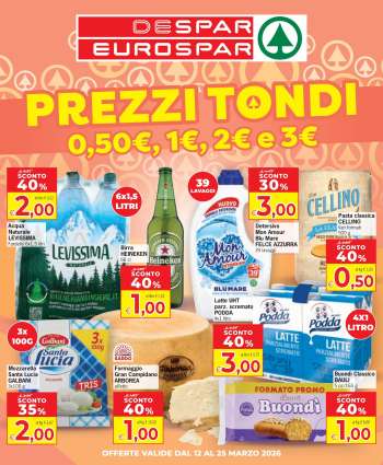 Volantino Eurospar - 12/3/2026 - 25/3/2026.