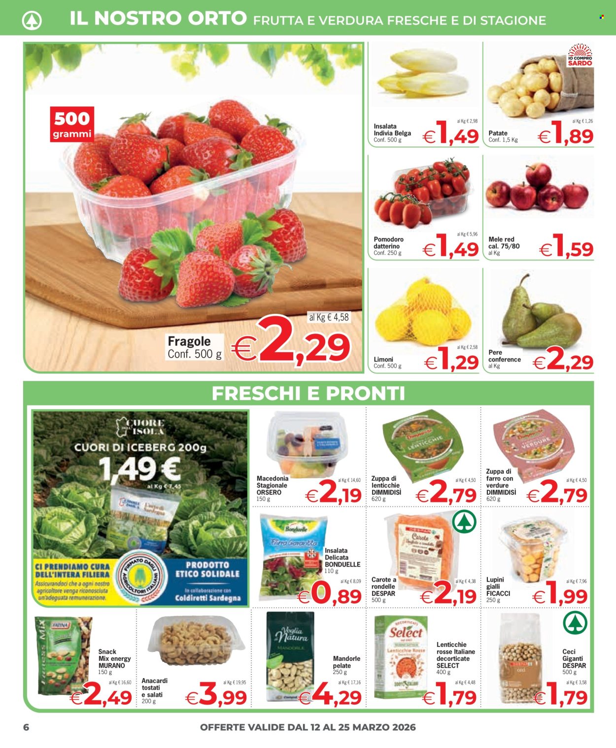Volantino Eurospar - 12/3/2026 - 25/3/2026. Pagina 6