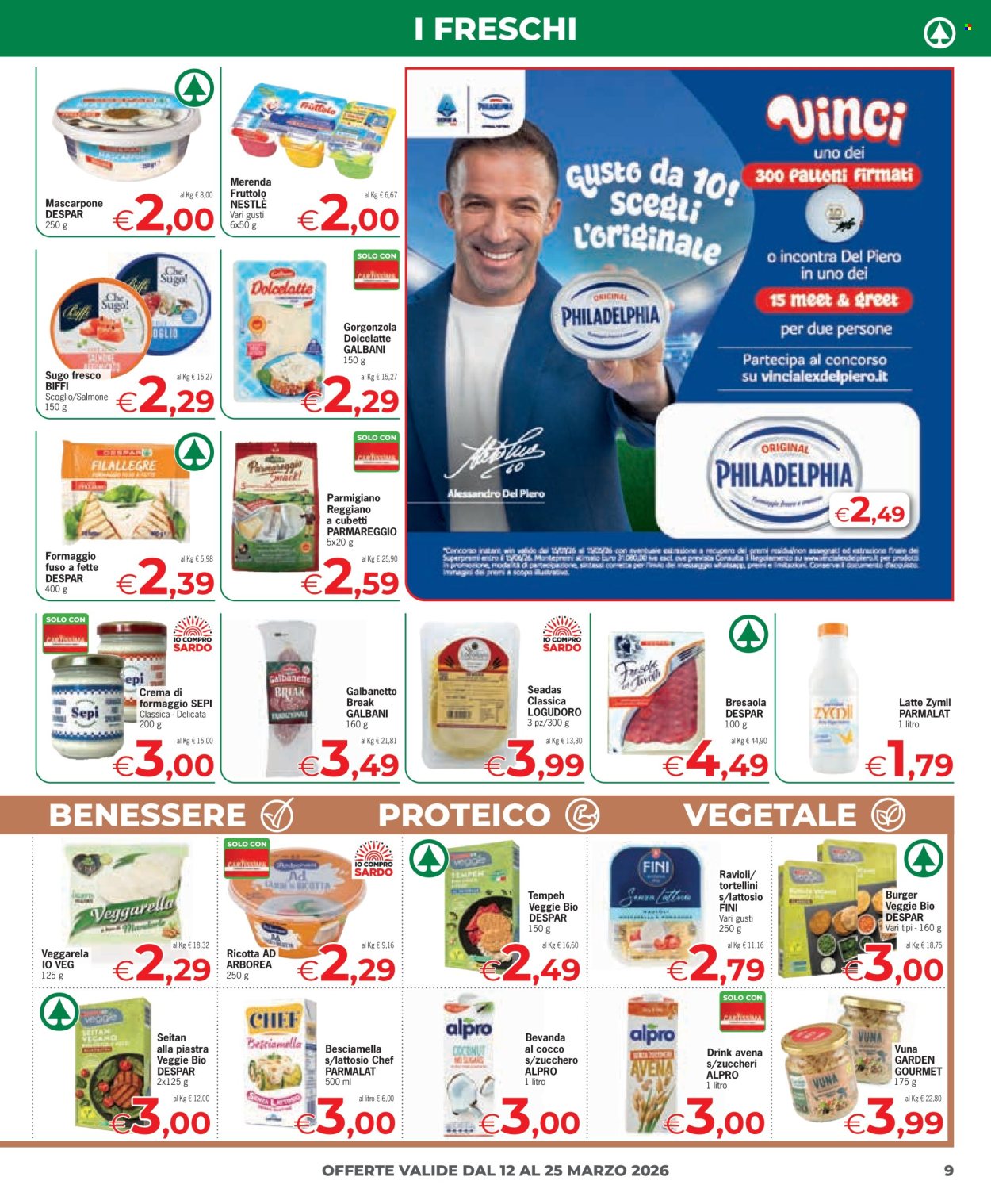 Volantino Eurospar - 12/3/2026 - 25/3/2026. Pagina 9