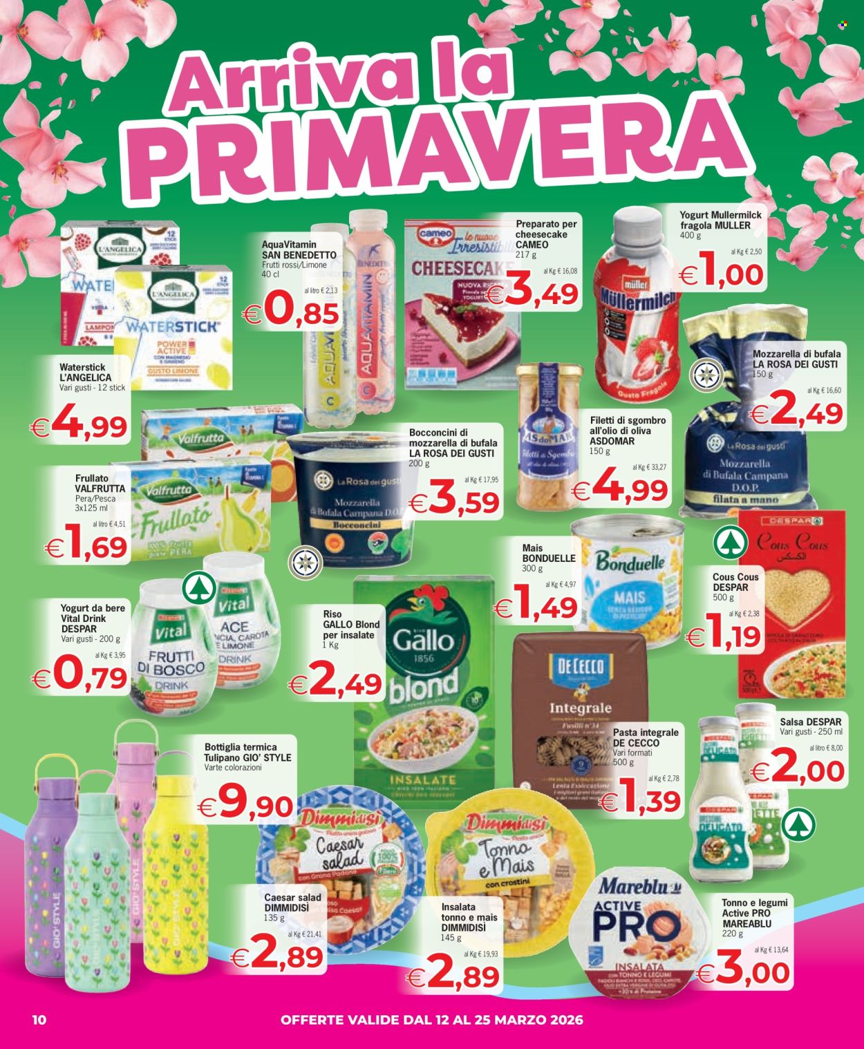 Volantino Eurospar - 12/3/2026 - 25/3/2026. Pagina 10