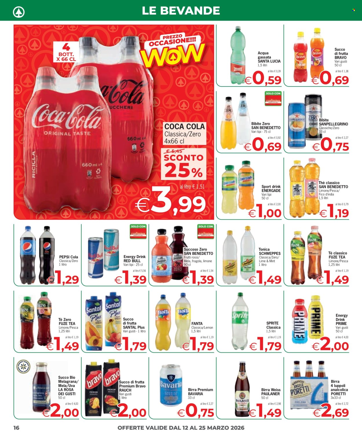 Volantino Eurospar - 12/3/2026 - 25/3/2026. Pagina 16