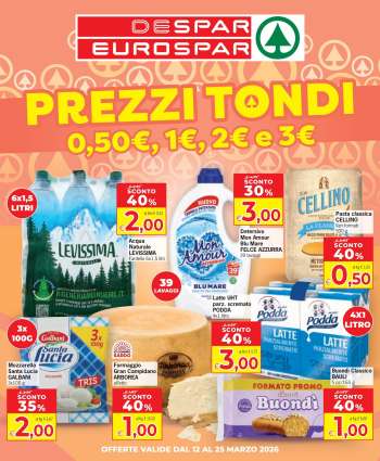 Volantino Eurospar - 12/3/2026 - 25/3/2026.