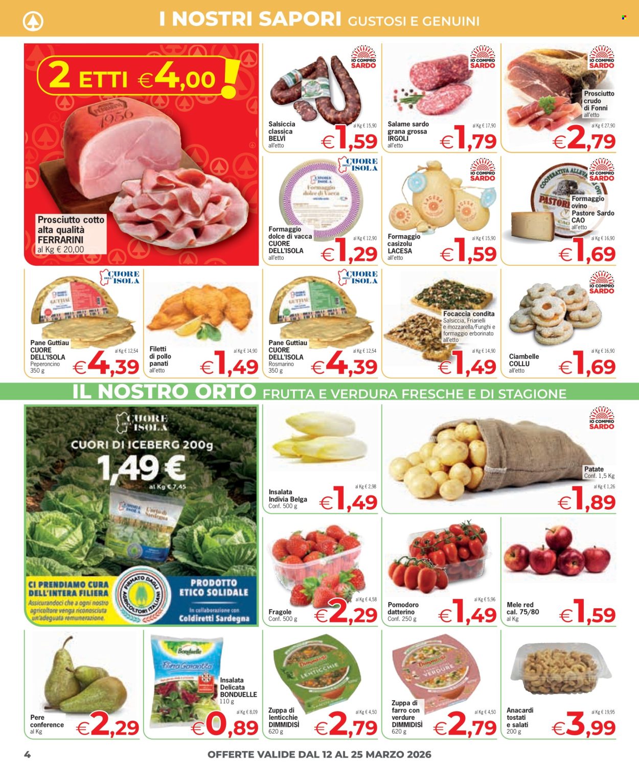 Volantino Eurospar - 12/3/2026 - 25/3/2026. Pagina 4