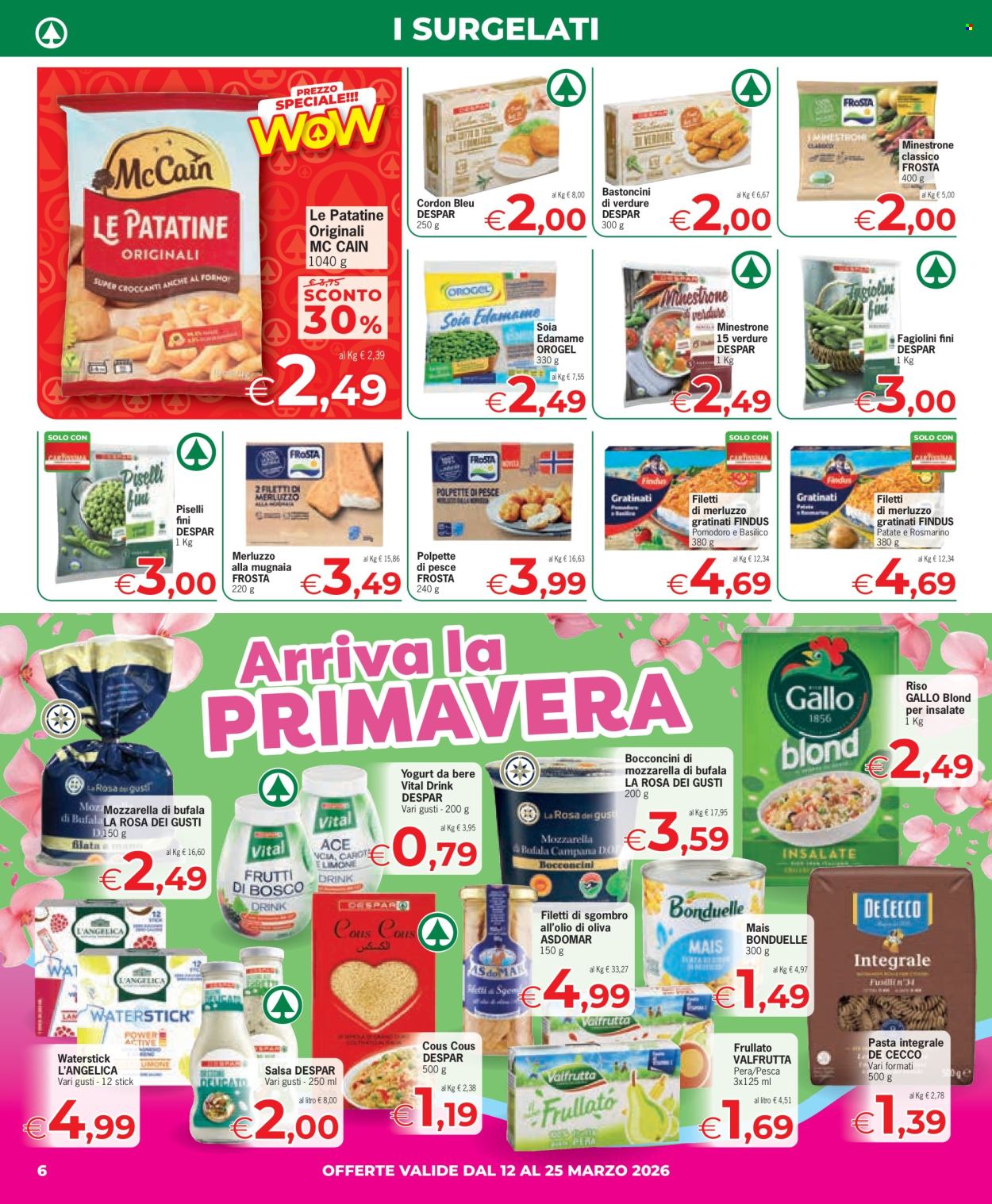 Volantino Eurospar - 12/3/2026 - 25/3/2026. Pagina 6