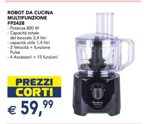 ROBOT DA CUCINA MULTIFUNZIONE FP2428