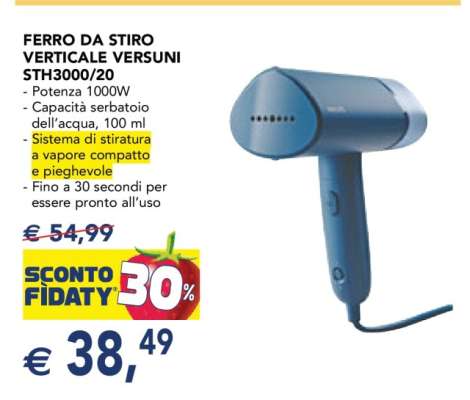 Ferro da Stiro Verticale Versuni STH3000/20