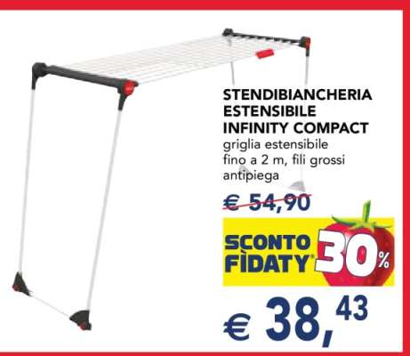 STENDIBIANCHERIA ESTENSIBILE INFINITY COMPACT
