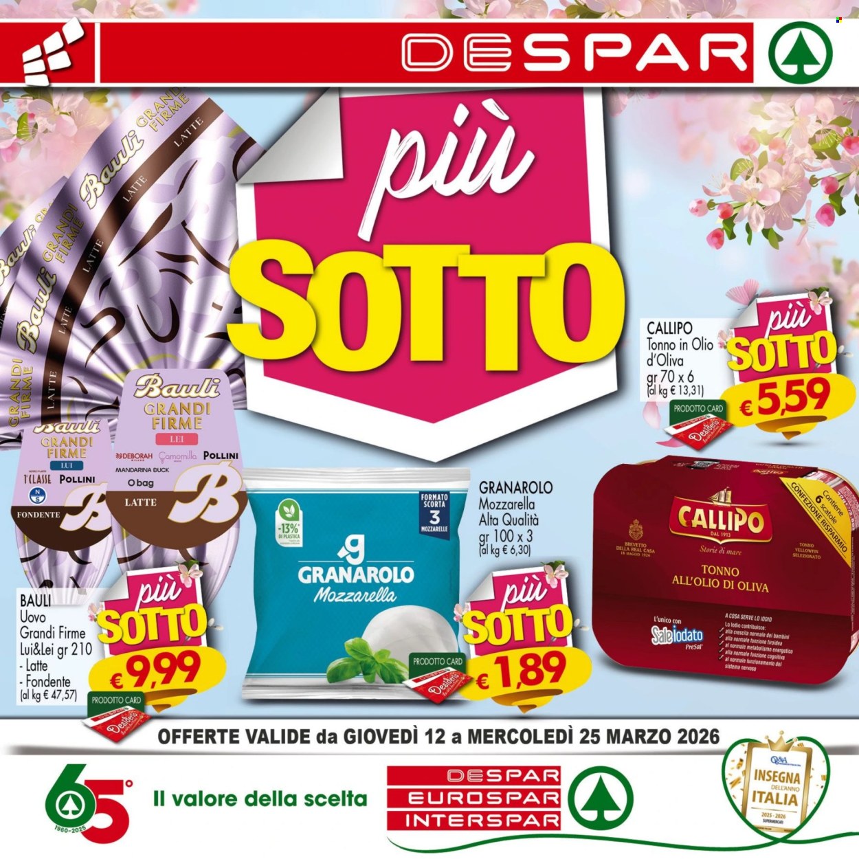 Volantino Interspar - 12/3/2026 - 25/3/2026. Pagina 1