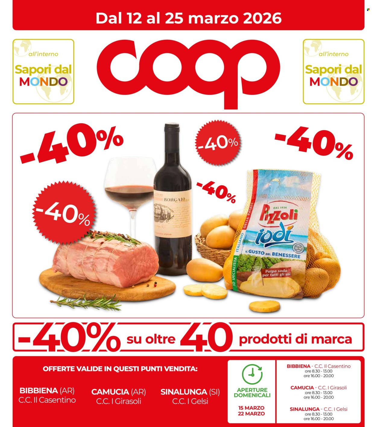 Volantino Coop - 12/3/2026 - 25/3/2026. Pagina 1