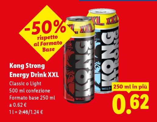 Kong Strong Energy Drink XXL