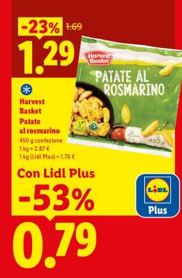 Harvest Basket Patate al rosmarino