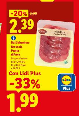 Dal Salumiere Bresaola Punta d'Anca