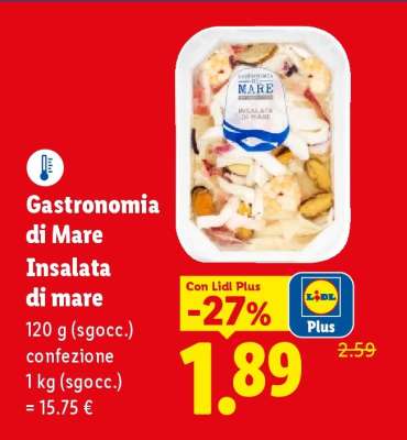 Gastronomia di Mare Insalata di mare