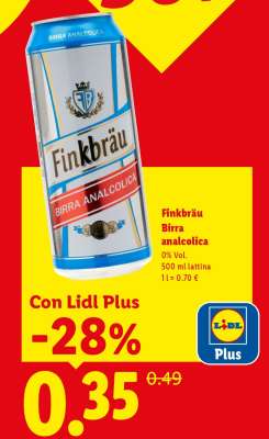 Finkbräu Birra analcolica