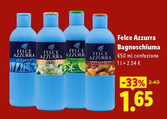 Felce Azzurra Bagnoschiuma