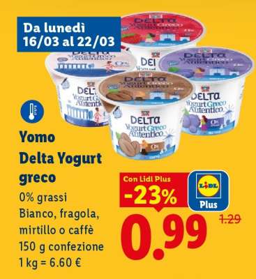 Yomo Delta Yogurt greco