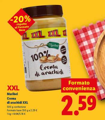 Maribel Crema di arachidi XXL