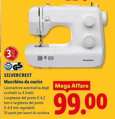 SILVERCREST Macchina da cucire