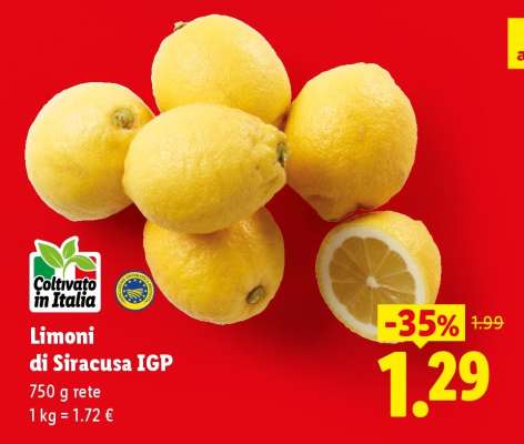 LIMONI DI SIRACUSA IGP