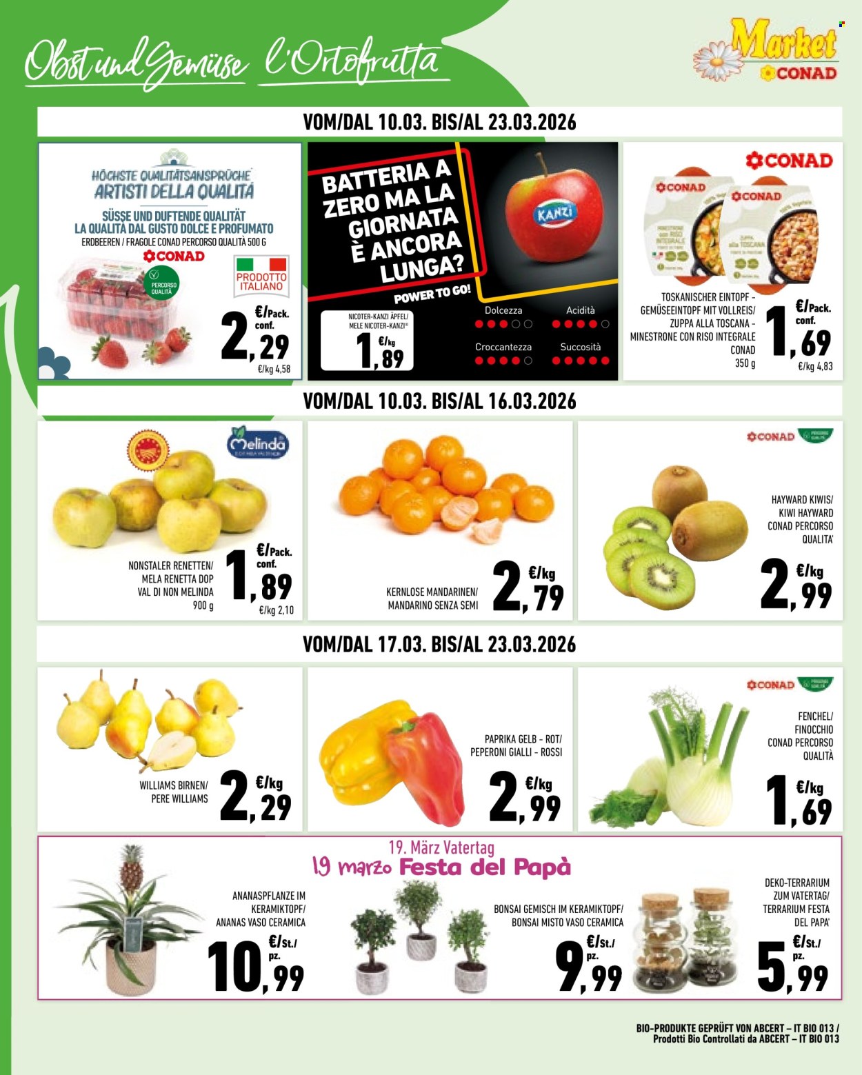 Volantino Market Conad - 10/3/2026 - 23/3/2026. Pagina 2